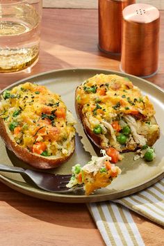 two pieces of bread are on a plate