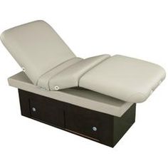 Sanya PowerTilt Treatment Table - The Sanya is a comfortable, fully-motorized treatment table that is also a great value. TouchAmerica created an innovative lift system and included it in an attractive wood base with convenient storage space. Add optional Zero Gravity Recliner, Portable Spa, Inside Cabinets, Furniture Packages, No Thanks, Salon Furniture, Sanya