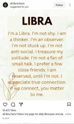 a paper with the words libra written on it