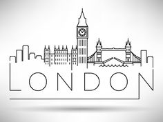 london england skyline with the big ben clock tower in black and white stock photo royalty