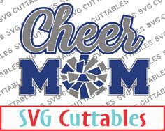 cheer mom svg cuttables