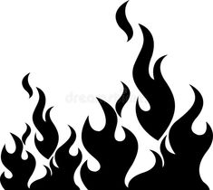 a black and white fire flame on a white background stock photo, images and royalty