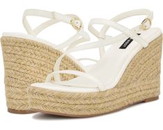 Nine West Jills 3 | Zappos.com Strappy Wedge Sandals, Platform Wedge Heels, Espadrilles Platform, Fancy Shoes, Strappy Wedges, Platform Wedge Sandals, Platform Wedge, Nine West Shoes, Wedge Sandal