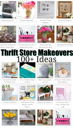 thrift store makeovers 100 + ideas