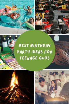 the best birthday party ideas for teenage guys