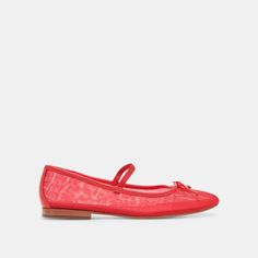 CADEL BALLET FLATS RED MESH – Dolce Vita Flat Color, Mesh Design, Ballet Flat, Casual Denim, Mini Dresses, Ballet Flats, Heel Height, Ballet, Womens Sizes