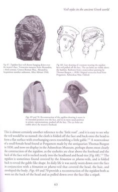 an instruction book with instructions for how to wear a headscarf and head covering