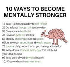 Become Mentally Strong, Mentally Strong, The Words, On Instagram, Instagram