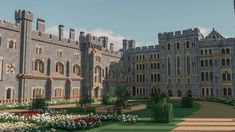 Minecraft School, Arundel Castle, Minecraft Castle, Minecraft Medieval, Minecraft City, Minecraft Plans, Minecraft Map