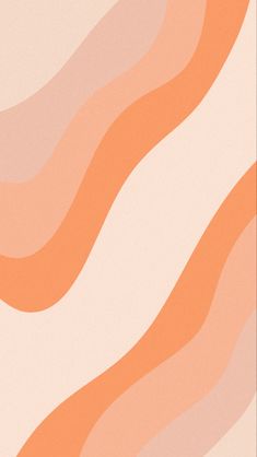 an orange and white abstract background with wavy lines on the bottom right corner, in shades of peach