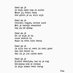 an old song written in black and white with the words, dear gon't stop