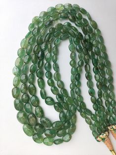 Precious Emerald Necklace Natural Untreated Zambia Emerald - Etsy India Beads Jewelry Indian Gold, Haram Designs, Gold Haram, Stone World, Gold Earrings Wedding, Pearl Necklace Designs, Beaded Necklace Designs, Leaf Plates, Emerald Bead