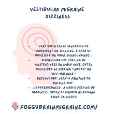 Vestibular Diet, Autoimmune Lifestyle, Vestibular Migraines, Feeling Faint, Migraine Prevention, Ehlers Danlos, Migraine Relief, Migraine, Chronic Illness