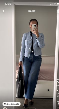 Cute Casual Friday Work Outfits, Casual Lunch Outfit Winter, Business Casual Jeans Outfits For Work, Casual Lunch Outfit, Casual Friday Work Outfits, 2025 Wardrobe, Business Casual Jeans, Ballerinas Shoes, Jeans Outfit For Work