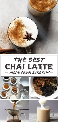 the best chai latte made from scratch