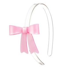 An elegant headband with a satin pink French bow. • Made in Brazil Coquette Hair, Pink Wardrobe, Elegant Headband, Colourful Life, Pink Headband, Pink French, Pink Headbands, Hair Stuff, Made In Brazil