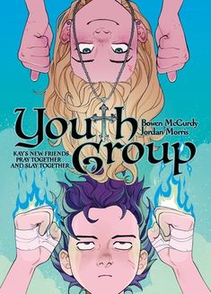 the cover to youth group, featuring two women with their hands up in front of them