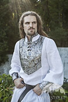 Wedding Exclusive Eastern Europe Tunic Mens Tunic, Medieval Tunic, Medieval Outfit, Viking Wedding, Medieval Wedding, Wedding Outfit Men, Medieval Costume, Medieval Clothing, Wedding Linens