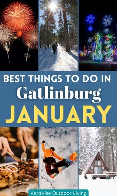 the best things to do in gatlinburg's january