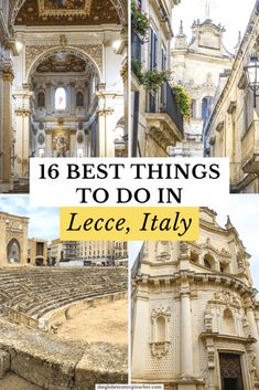 the best things to do in lecce, italy