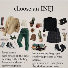 Advocate Personality Type Aesthetic, Infj Aesthetics Style, Infj Aesthetics Vibes, Infj Aesthetics Outfit, Infj Clothes, Infj Clothes Style, Infj Outfit Aesthetic, Infj Vibes Aesthetic, Mbti Outfits