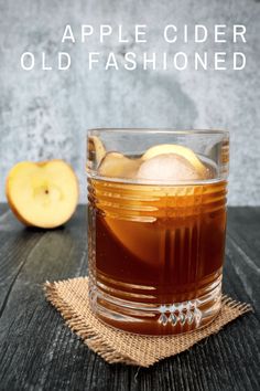 Apple Cider Old Fashioned ⋆ Books n' Cooks Apple Cider Beverages, Apple Cinnamon Old Fashioned Cocktail, Carmel Apple Old Fashion Drink, Spiced Apple Old Fashioned, Apple Cider Simple Syrup, Campfire Old Fashioned, Apple Cider Old Fashioned Cocktail, Apple Cider Old Fashioned, Fall Old Fashioned Cocktail