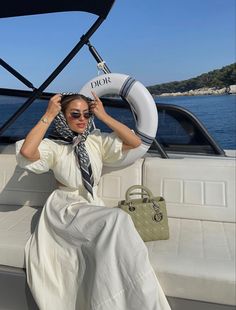 Yacht Party Outfit, Boat Outfit, Yacht Outfit, Italian Summer Outfits, Holiday Outfits Summer, Yacht Party, Boating Outfit, Cruise Outfits, Dubai Fashion