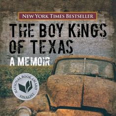 the boy kings of texas by a memr book cover with an old car