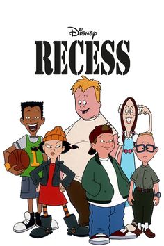 the cast of disney's recess is shown in this promotional image for their upcoming show