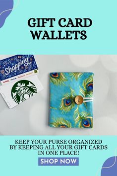 the starbucks gift card wallet is on sale