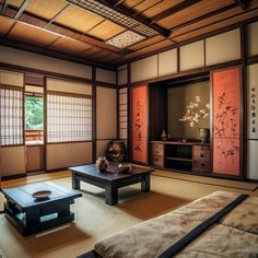 🏮 A minimalist living room that reflects the serene beauty and cultural depth of Kyoto. 🌸 Ancient Japan, Shed To Tiny House, Quiet Beauty, Minimalist Living, The Quiet, Minimalist Living Room, Japanese Style, Modern Living