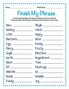 a printable worksheet with words and phrases for the english speaking phrase, which is