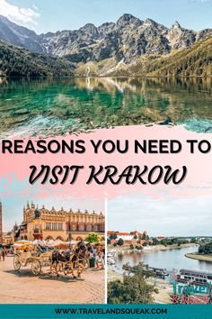 a collage of photos with the words, 5 reasons you need to visit karowu