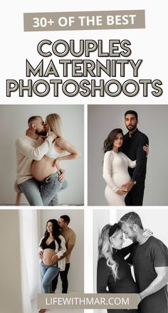 the couple's maternity photoshoots are featured in this ad for lifewithmar com