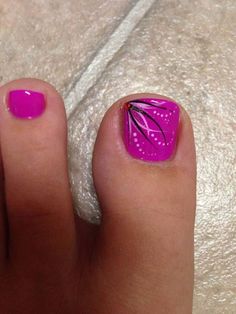 Teen Nail Art, Pedicure Design, Pedicure Nail Designs, Fingernail Designs, Elegant Nail Art