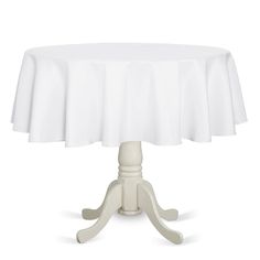 PRICES MAY VARY. HIGH QUALITY MATERIAL: Our tablecloth are crafted from high quality durable polyester fabric, perfect to protect and decorate your tables. The package will include 1 piece tablecloth measuring 70 inch in diameter round tablecloth STAIN RESISTANT & WRINKLE FREE TABLECLOTH: Featuring a fade resistant polyester fabric, our tabletop covers easily protect your tables and furniture from scratches, stains and sun rays, and decorate your tables and enhance your dining occasions with a v Dining Table Buffet, Table Buffet, Decorative Table, Party Buffet, Linen Textile, Table Cover, Round Tablecloth, Tea Table, Linen Tablecloth