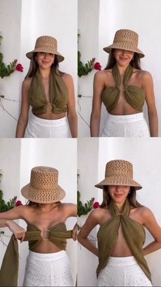 Hairstyles Pigtails, Diy Fashion Scarf, Chique Outfit, Hairstyles Bun, Afrikaanse Mode, Ways To Wear A Scarf, How To Wear A Scarf, Diy Clothes Design, Diy Fashion Hacks