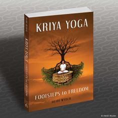 a book cover with an image of a tree and a person sitting on a rock