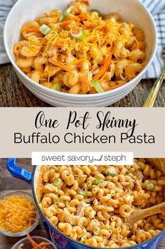 Healthy Buffalo Chicken Pasta Bake, Dairy Free Buffalo Chicken Pasta, Buffalo Chicken Pasta Meal Prep, Protein Buffalo Chicken Pasta, One Pot Buffalo Chicken Pasta, Low Calorie Buffalo Chicken Recipes, Low Calorie Pasta Meals, High Protein Buffalo Chicken Pasta, Low Calorie Chicken Pasta Recipes