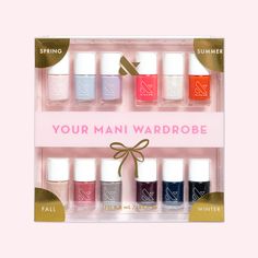 Mani Wardrobe Mani Hair Products, Olive And June Quick Dry, Olive And June Pink Sands, Wardrobe Refresh, Cuticle Care, Olive And June, Nail Strengthener, Nail Essentials, Tree Stickers