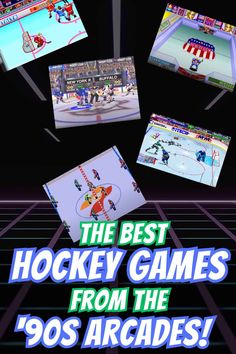 the best hockey games from the 90's arcades - cover / packshot