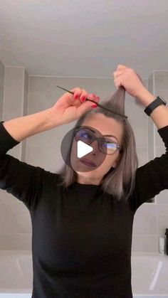 Simple Hairstyles & Tips on Instagram: "The Best hair tutorials 👌👌
By @nerminyes ❤️
.
*No copyright infringement was intended. If you are the author of this video and do not want your video to be posted on this page, please contact me in DM and your video will be deleted as soon as possible. Thank you 🤗
.
#videohair #hairtransformation #hairvideo #hairvideotutorial #naturalhairtutorial #hairstyleideas #hairideas #hairoftheday #hairvideoshow  #hairvideoshow #hairtutorial #hairstyletutorial #hairstylevideo #hairglamvideos #tutorialvideo #cutehairstyles #braidoftheday #hairdecoration #braidsofinstagram #hairstyleideas" Braid Curls, Relaxed Hairstyles, Short Hair Updo Tutorial, Sanggul Modern, Hair Layered, Hair Updos Tutorials, Short Hair Up, Hairdos For Short Hair, Makijaż Smokey Eye