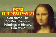 the famous painting is featured in this ad