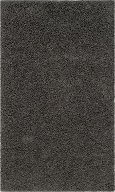 Safavieh Athens Shag SGA119C Dark Grey Area Rug Dark Grey Carpet, Flokati Rugs, Flokati Rug, Safavieh Rug, Modern And Traditional Decor, Dark Grey Rug, Shag Carpet, Shag Rugs, European House