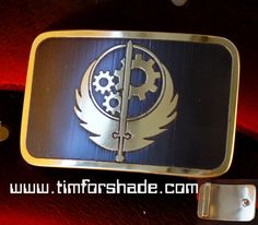 Fallout Brotherhood of steel belt buckle by TimforShade on DeviantArt Fallout Brotherhood Of Steel, Brotherhood Of Steel, Steel Belt Buckle, Fallout, Belt Buckle, The Creation, Belt Buckles, Buckle, Deviantart