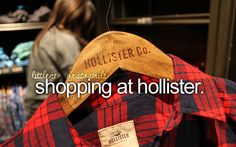 shopping at hollister Quotes Tumblr, Dont Forget To Smile, Girlie Style, Reasons To Smile, Just Girl Things, Just Girly Things, Girly Girl, Girl Quotes, Flannel Shirt