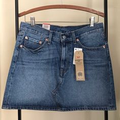 Size: 28 Brand: Levi's Condition: New W/ Tags Style: Deconstructed Skirt; Zipper And Button Front Closure; A-Line W/ Belt Loops; 100% Cotton; Please Reach Out W/ Any Questions! Y2k 2000 2000s 2k Style Jean Denim Mini Short Skirt Deconstructed Denim, Jeans 2000s, Skirt Zipper, Mini Short, Denim Mini, Shirt Skirt, Short Skirt, Jean Skirt, Jeans Style