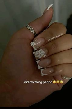 Drake Nails, Henna Nails, Hard Nails, White Acrylic Nails, Colored Acrylic Nails, Girly Acrylic Nails, Simple Acrylic Nails, Glow Nails, Short Square Acrylic Nails