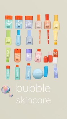 ♡♡bubble skincare♡♡ Bubble Skincare, Dream Products, Moon Walk, Girly Stuff, Level Up, Girly Things, Bubbles, Quick Saves