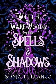 the cover to witch waree woods's spell and shadows